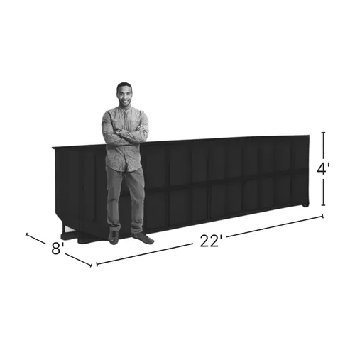 20 Yd Roll Off Dumpster - C/D Waste