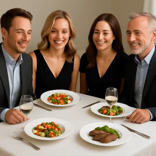 Classy Budget Plates - White