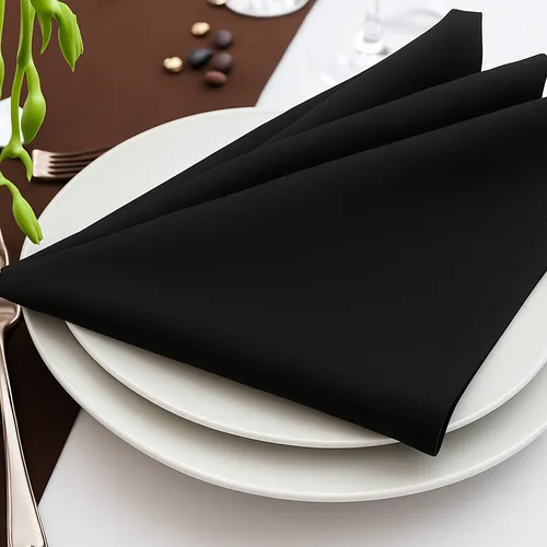 Black Cloth Napkins