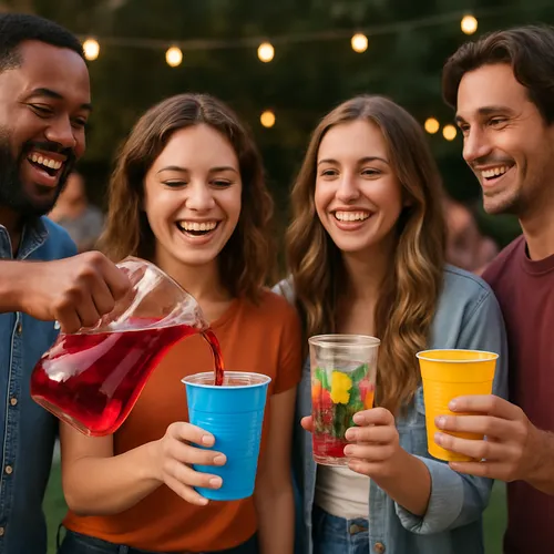 Plastic Cups Budget Option 18oz