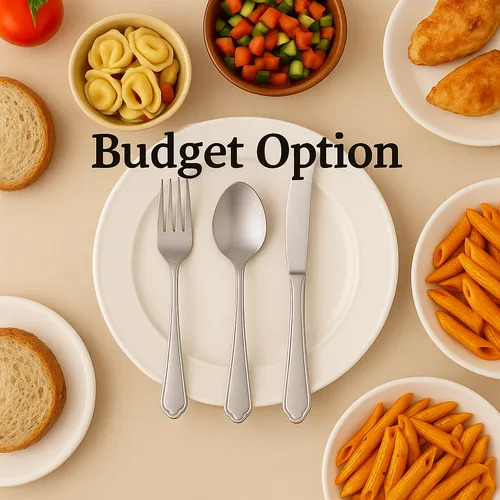 Silver Budget Cutlery Set