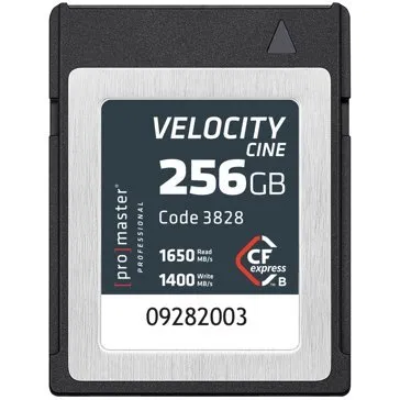 Promaster 256GB Velocity CINE CFexpress Type B Card