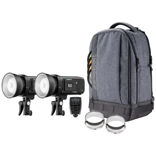 Westcott FJ400 Strobe 2-Light Backpack Kit