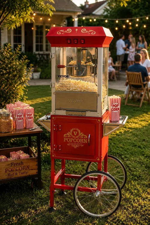 Pop-corn Machine & Cart