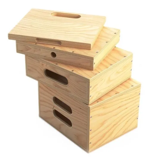 apple boxes set van 4
