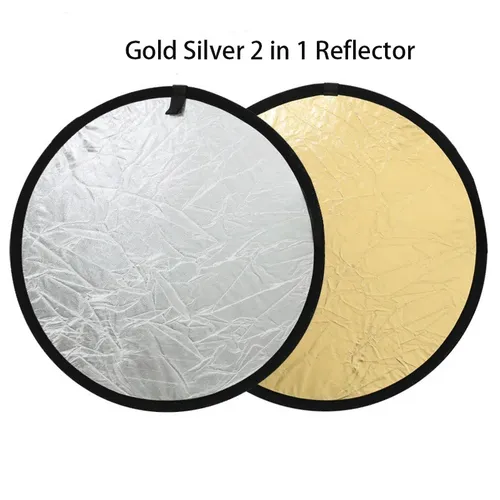 Reflectiescherm Wit/Goud