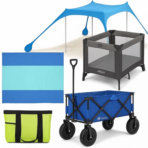 Beach Bundle with Pack and Play