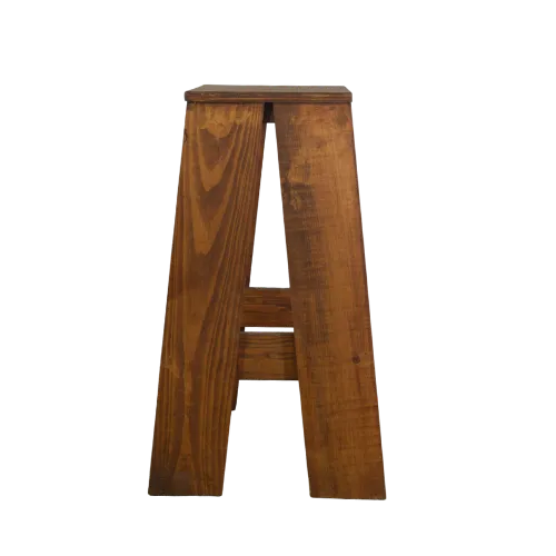 WOODEN GARDEN BARSTOOL