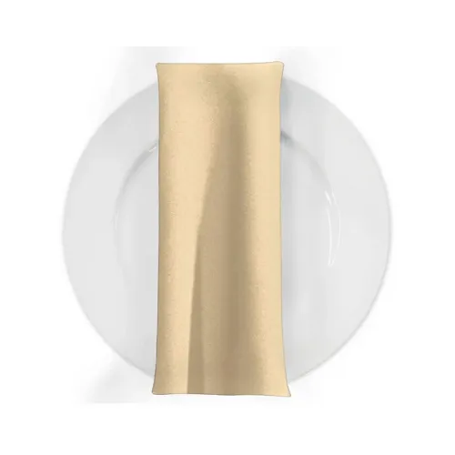 POLYESTER TABLE NAPKIN - TAUPE