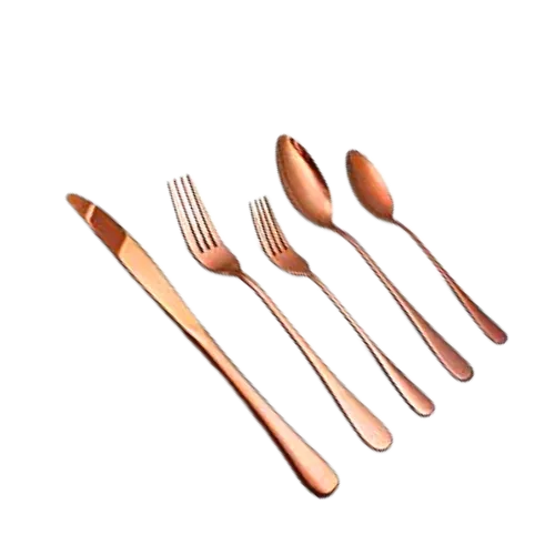 DINNER FORK - ROSE GOLD