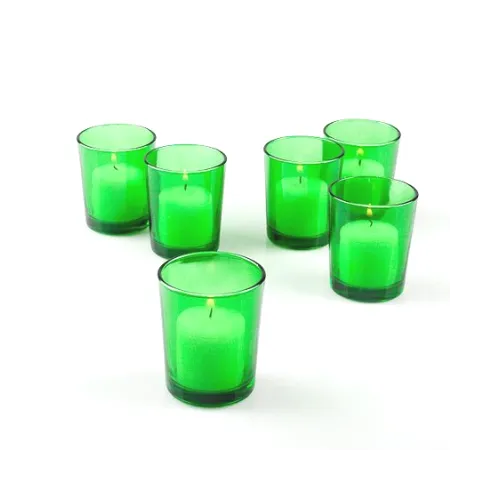 VOTIVE CANDLEHOLDER - GREEN