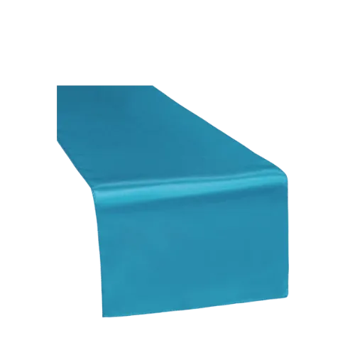 SATIN TABLE RUNNER - TEAL 