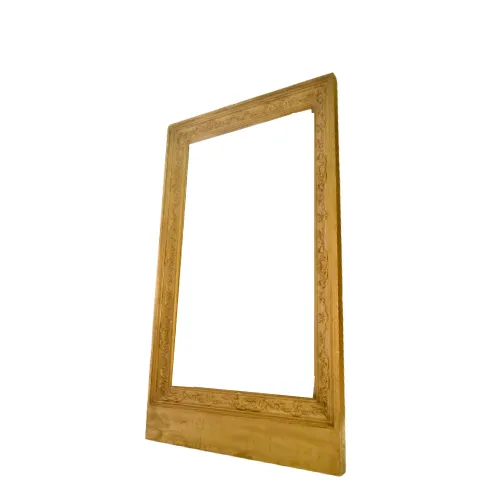 NEW 7ft OVERSIZED ORNATE MIRROR (7ft x 4ft) - Gold