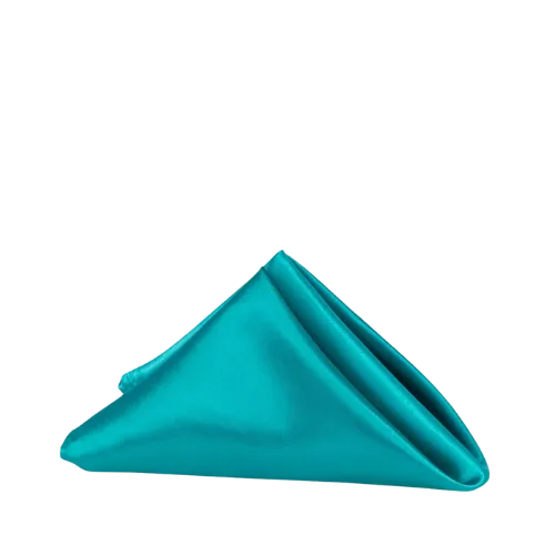 SATIN TABLE NAPKIN - TEAL