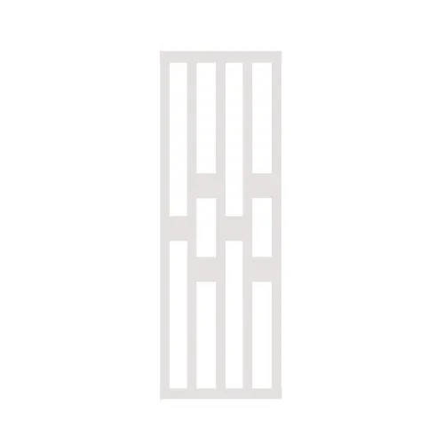 WOODEN PLANTER WALL/BACKDROP - WHITE 8ft x 3ft 