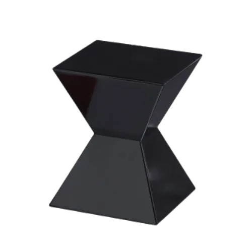 GEO ACCENT TABLE - BLACK 