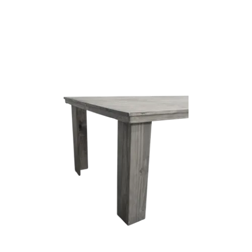 8ft WOODEN DINING TABLE - GREY 8ft x 4ft