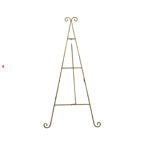 NEW 4ft METAL EASEL - GOLD 