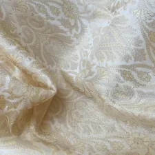 BROCADE TABLE RUNNER - CHAMPAGNE 