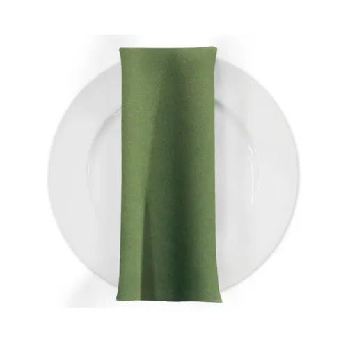 POLYESTER TABLE NAPKIN - WILLOW GREEN