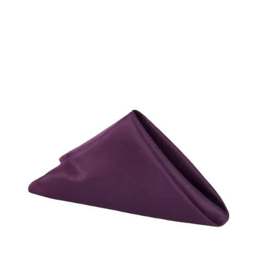 LAMOUR TABLE NAPKIN - PLUM/EGGPLANT 