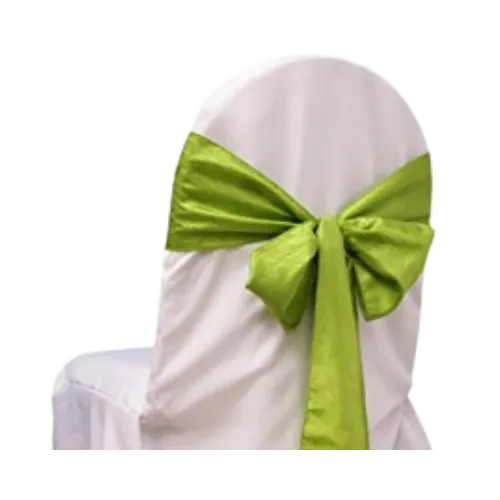 CRINKLE CHAIR SASH - GREEN 
