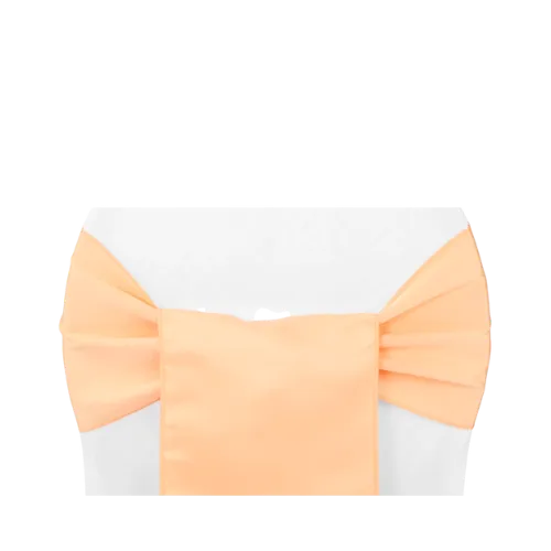 LAMOUR CHAIR SASH - PEACH 