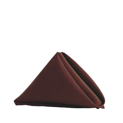 LAMOUR TABLE NAPKIN - CHOCOLATE BROWN 