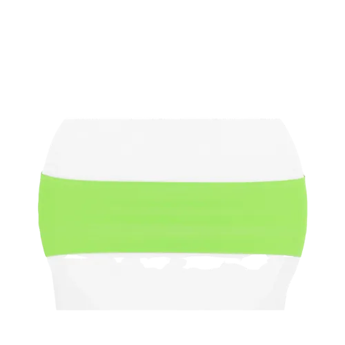 SPANDEX CHAIR BAND - LIME GREEN