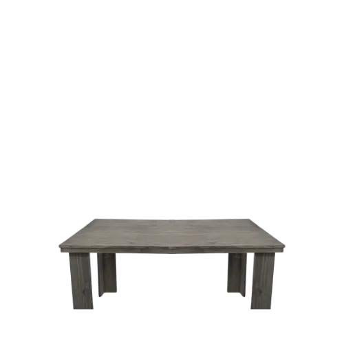 5ft WOODEN PICNIC TABLE - GREY 5ft x 3ft x 15