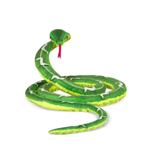 NEW 10ft PLUSH SNAKE - Green