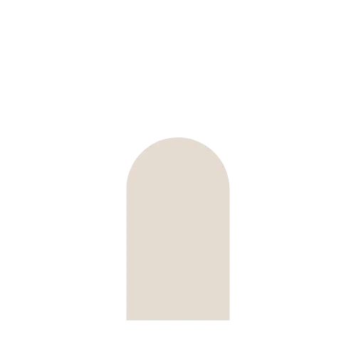 4' ROUND WOODEN PANEL / BACKDROP (TAUPE) 