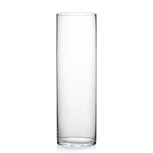 CYLINDRICAL VASE - CLEAR 8