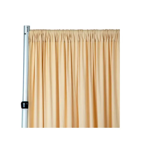 NEW 14ft FABRIC PANEL (Quianna) - Taupe (14ft L x 5ft W)