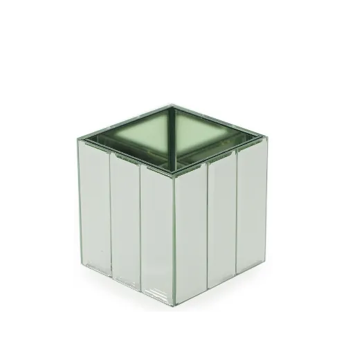 DAZZLE MIRROR VASE CUBE - 4