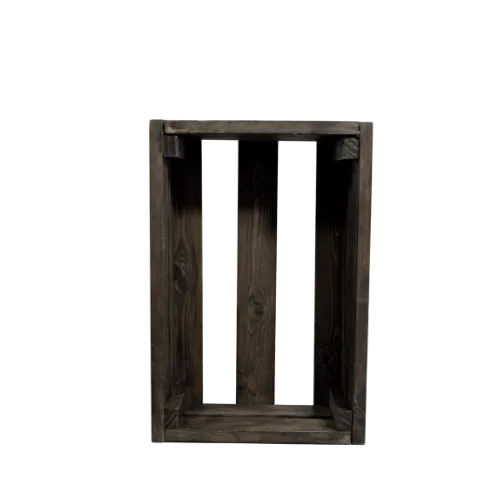 WOODEN PALLET CRATE - EBONY