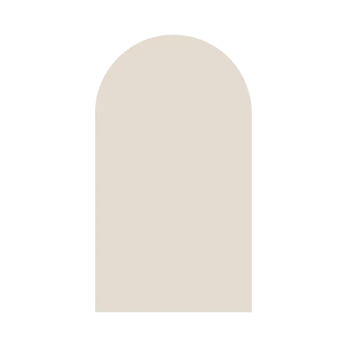 7' ROUND WOODEN PANEL / BACKDROP (TAUPE) 