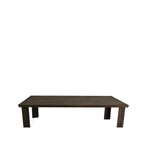 8ft  WOODEN KIDS TABLE - EBONY 8ft x 4ft x 20