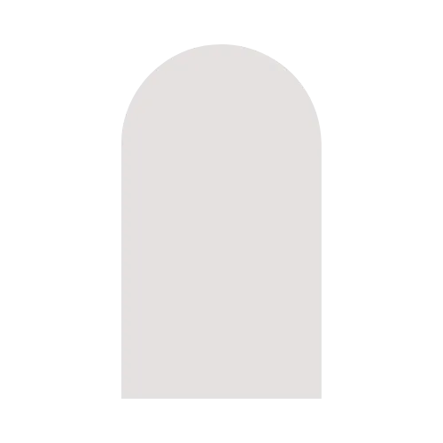 7' ROUND WOODEN PANEL / BACKDROP (WHITE)