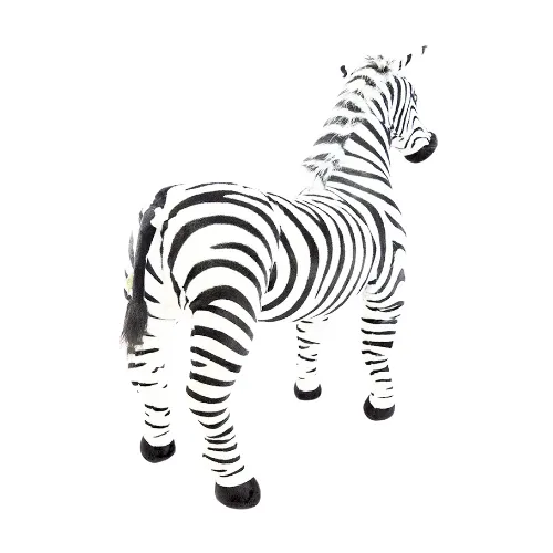 NEW 4ft PLUSH ZEBRA