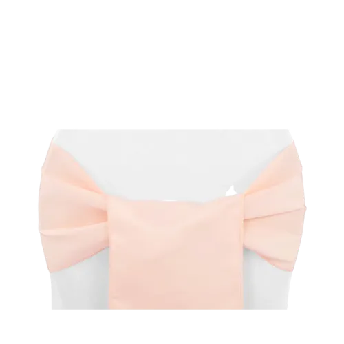 LAMOUR CHAIR SASH - BLUSH/ROSE GOLD