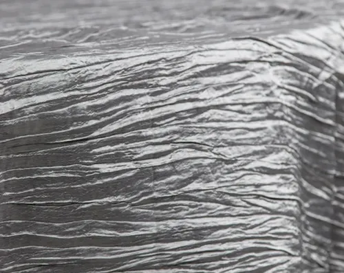 Accordion Crinkle Taffeta 120' Round Tablecloth