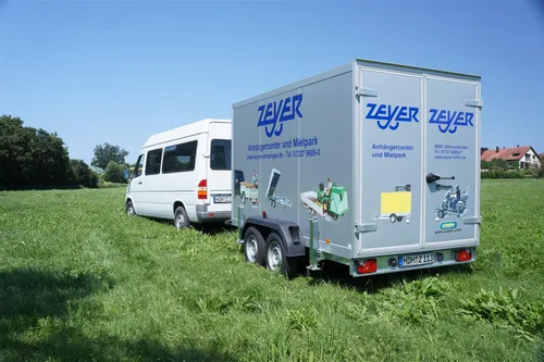 Mietanhänger Unsinn Cool 6, Kühlkofferanhänger (Z 159)