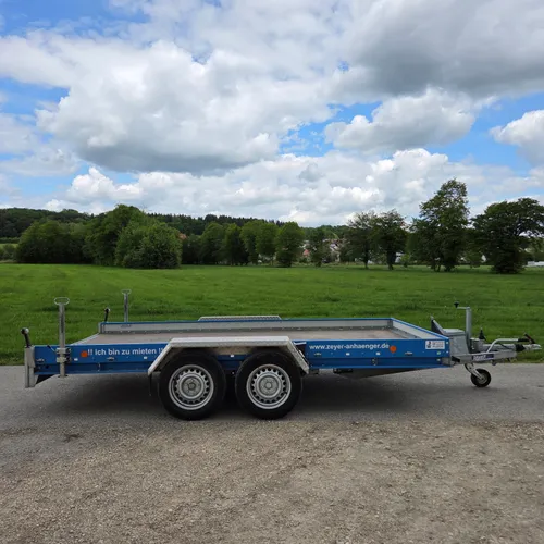 Mietanhänger Maschinentransporter (Z 103), Barthau MZ 2702, 100km/h