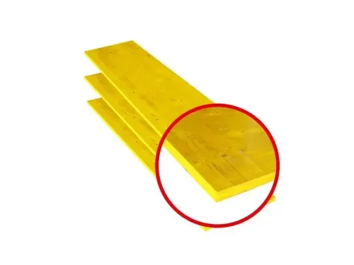 Dekkeplater finer gul 3-lags 21mm, 2500mmx500mm