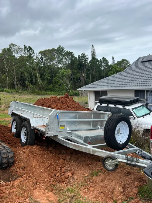 10x5 Hydraulic Tipping Trailer 