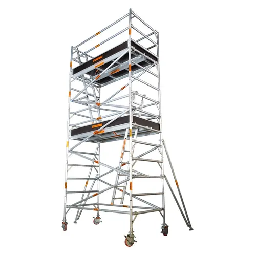 5.0m - 5.4m Wide Mobile Aluminium Scaffold (Platform Height)