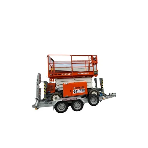 8.1m Scissor Lift Rough Terrain 2755RT 4x4 27ft - 10.1m Working Height