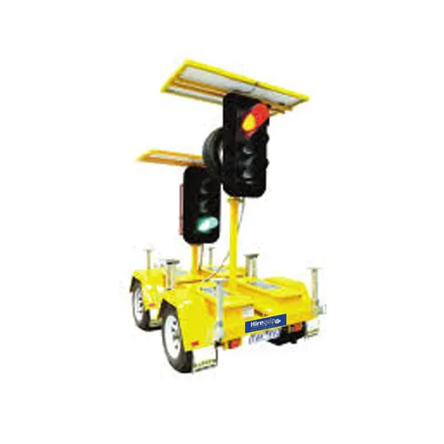 Portable Solar Traffic Signals