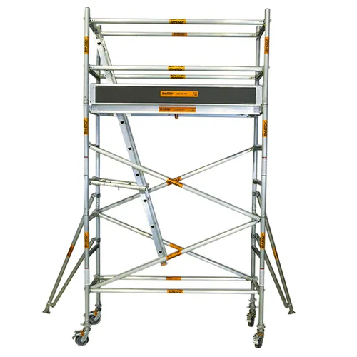 3.0m - 3.4m Narrow Mobile Aluminium Scaffold (Platform Height)